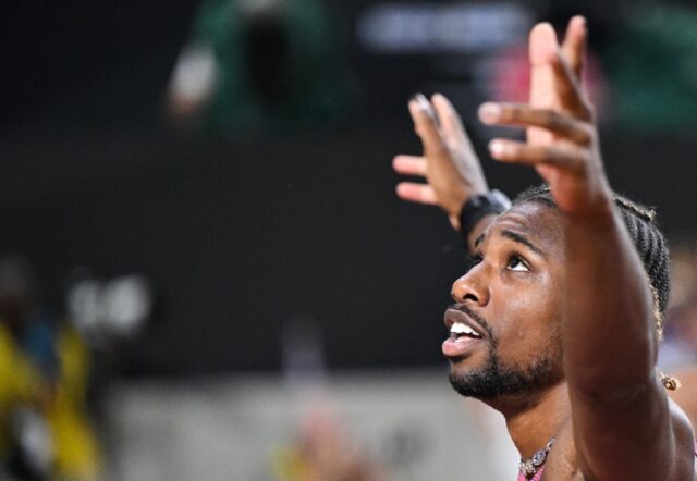 Noah Lyles succeeded in his goal of world 100/200m gold but teammate Sha'Carri Richardson