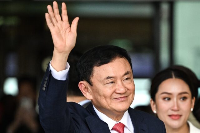 Former prime minister Thaksin Shinawatra has returned to Thailand after 15 years in exile