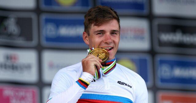 Evenepoel becomes youngest world time trial champion - Breitbart