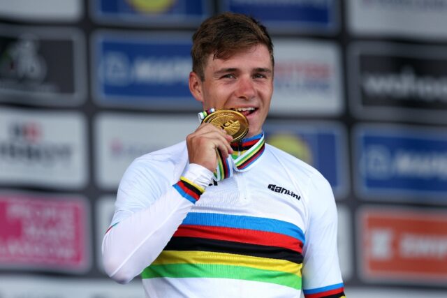 Remco Evenepoel is the youngest ever winner of the world time trial title