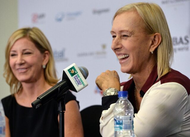 Evert and Navratilova decry Saudi bid to host WTA Finals - Breitbart