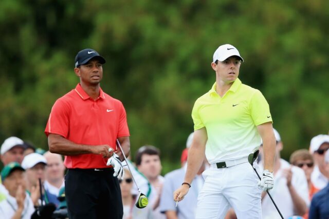 Tiger Woods, left, is having an impact after only two weeks as a member of the PGA Tour po