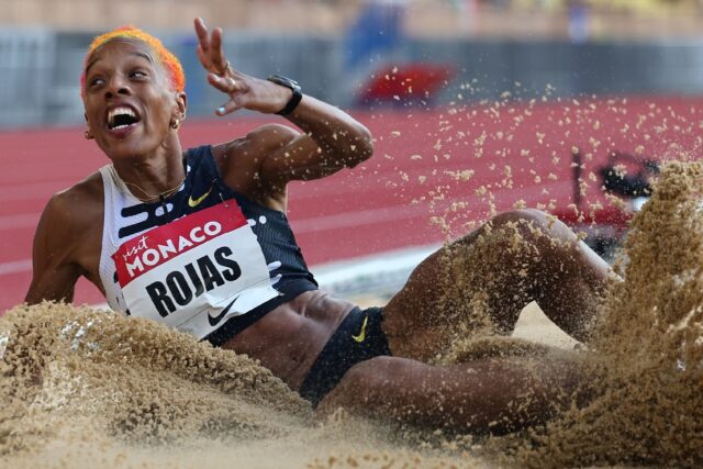 Triple jumper Yulimar Rojas has exceeded 15 metres a remarkable 44 times