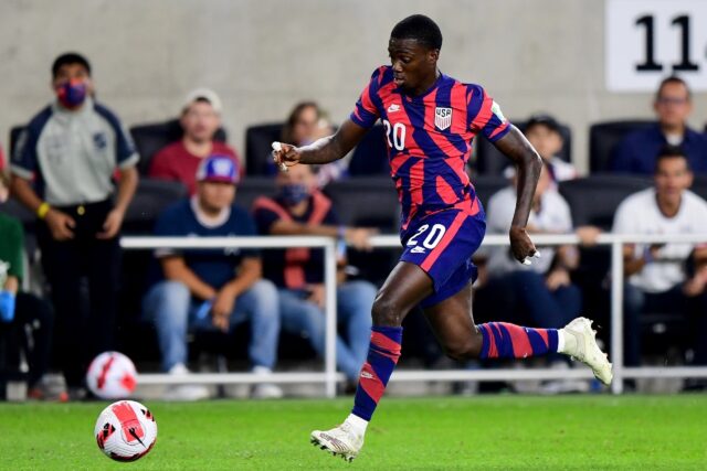 US international Tim Weah opened his account for new club Juventus in a 3-1 friendly win o