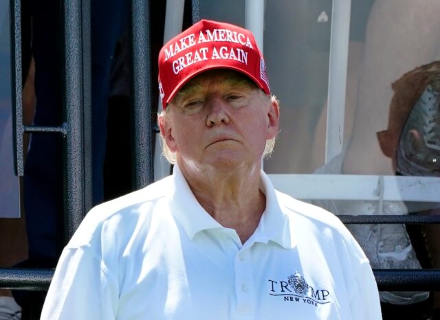 Former US president Donald Trump was indicted on charges of racketeering and a string of e