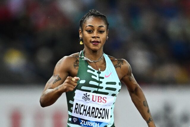 US' Sha'Carri Richardson