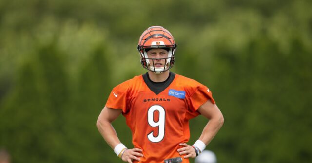 Bengals Quarterback Joe Burrow Is Back At Practice For The First Time ...