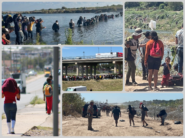 2K Migrants Apprehended in Texas Border Town Adds to 20K Currently in BP Custody - Vimarsana News