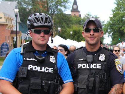 Brockport Police Officers Evan Blodgett and Joshua Sime