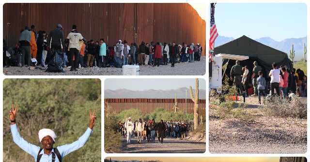 Exclusive Photos: Migrants from Around the World Stream Across 'Closed ...