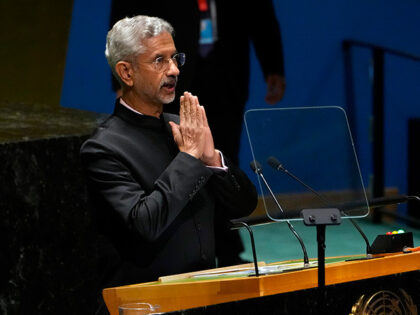 India's Foreign Minister Subrahmanyam Jaishankar addresses the 78th session of the Un