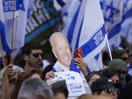 Anti-Netanyahu protest New York (Seth Wenig / Associated Press)