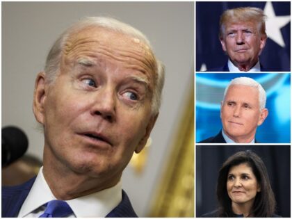 Joe Biden, Donald Trump, Mike Pence, Nikki Haley