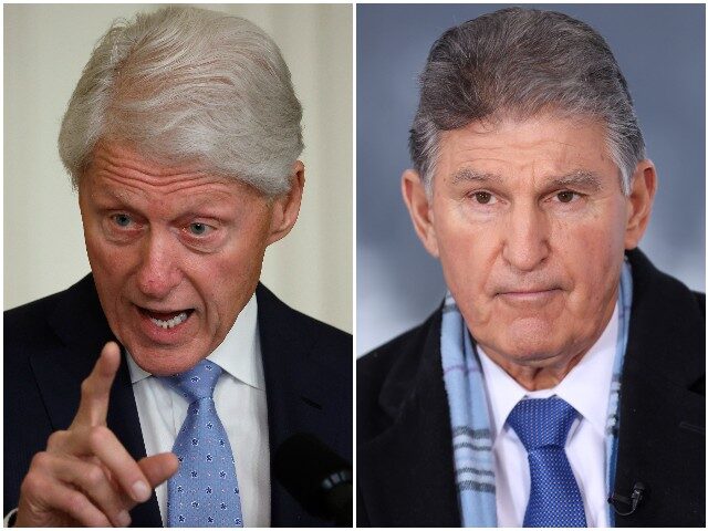 Bill Clinton and Joe Manchin