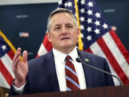 U.S. Rep. Bruce Westerman (R-AR) speaks at a press conference following a House Republican