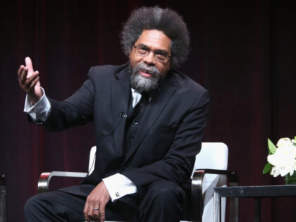 BEVERLY HILLS, CA - JULY 29: Philosopher Dr. Cornel West speaks onstage during the 'Black America Since MLK: And Still I Rise' panel discussion at the PBS portion of the 2016 Television Critics Association Summer Tour at The Beverly Hilton Hotel on July 29, 2016 in Beverly Hills, California. (Photo …