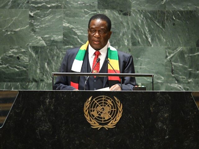 Zimbabwe's President Emmerson Dambudzo Mnangagwa addresses the 78th United Nations Ge