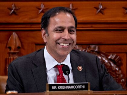 Tariffs - WASHINGTON, DC - NOVEMBER 21: Representative Raja Krishnamoorthi, a Democrat fro
