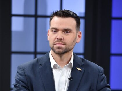 NASHVILLE, TENNESSEE - MAY 03: Jack Posobiec is seen on set of "Candace" on May 03, 2022 i