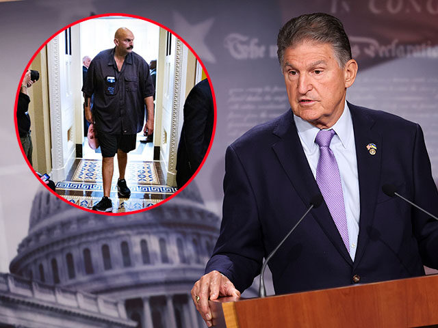 Sen. Joe Manchin (D-WV) speaks at a press conference at the U.S. Capitol on September 20,