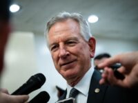 Senator Tommy Tuberville, a Republican from Alabama, speaks to reporters at the US Capitol in Washington, DC, US, on Wednesday, Sept. 6, 2023. Lawmakers have acknowledged theyll need to rely on a stopgap measure to keep the government running beyond the September 30 funding deadline, which could also be a vehicle for supplemental funds for disasters or Ukraine aid. (Photographer: Graeme Sloan/Bloomberg via Getty Images)
