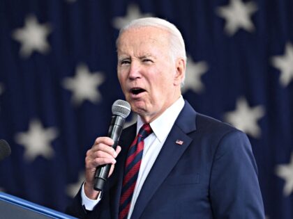 US President Joe Biden delivers remarks to service members, first responders, and their fa