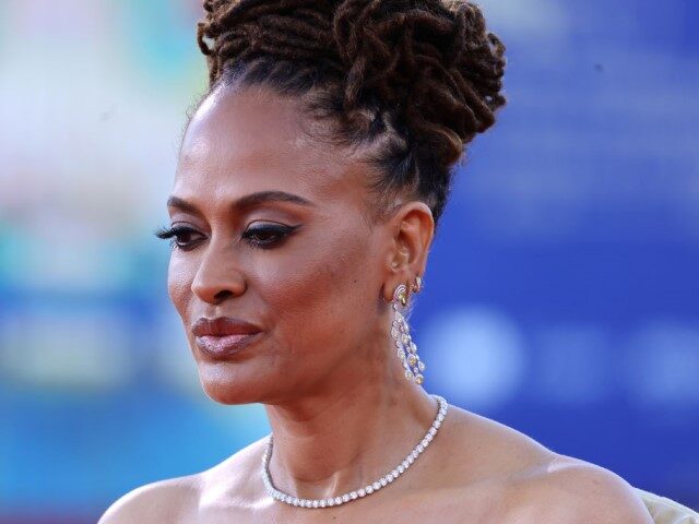 Ava DuVernay attends a red carpet for the movie "Origin" at the 80th Venice International