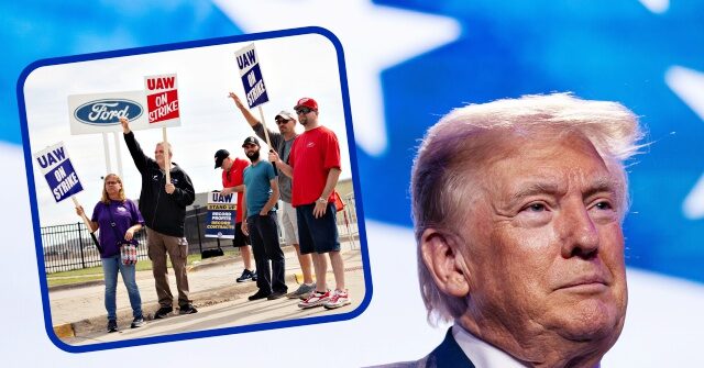 Populist Pitch: Trump May Join Auto Workers on Strike in Michigan