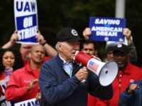 Biden Does Not Mention His EV Mandates in Visit with Striking Auto Workers