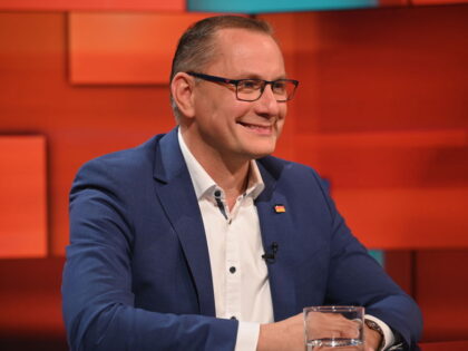 25 September 2023, North Rhine-Westphalia, Cologne: Politician Tino Chrupalla, AfD, chairm