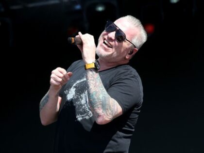 Steve Harwell of Smash Mouth performs in concert on the first day of KAABOO Del Mar on September 15, 2017 in Del Mar, California. (Photo by Gary Miller/Getty Images)