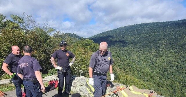 Officials: 61-Year-Old Hiker Falls to Her Death from Cliff in North Carolina