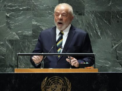 Brazil's President Luiz Inacio Lula da Silva addresses the 78th session of the United Nations General Assembly, Tuesday, Sept. 19, 2023. (Richard Drew/AP)