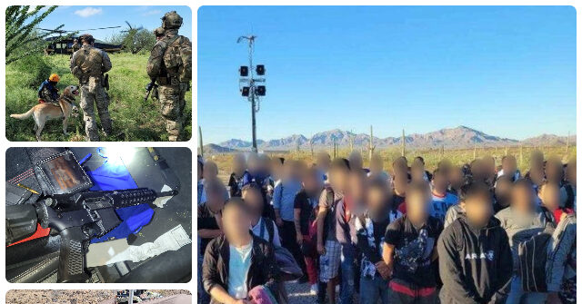 11K Migrants Caught Entering Arizona Border Sector in One Week, 40K This Month