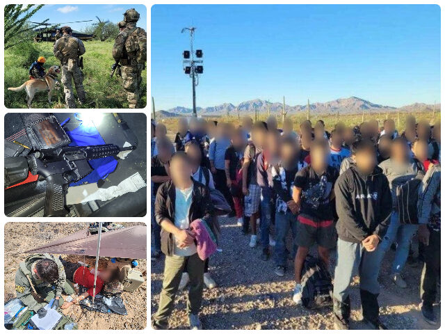 11K Migrants Caught Entering Arizona Border Sector in One Week, 40K This Month