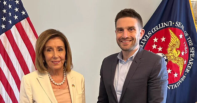 Alex Soros Meets with Nancy Pelosi on Capitol Hill