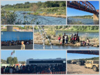 Migrants Resume Border Crossings into Texas Town as Biden Admin Re-Opens Rail Bridge