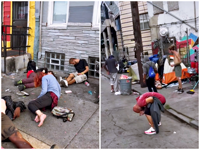 Watch: Zombie-Like Homeless Addicted to Tranq Fill Philadelphia Streets - Vimarsana News