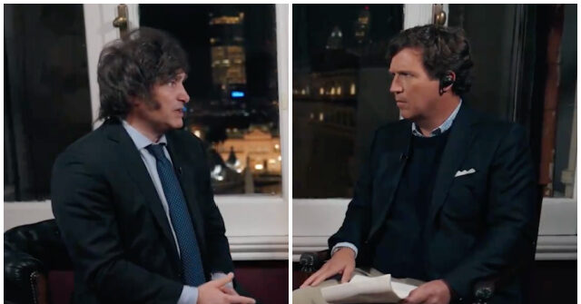 Javier Milei to Tucker Carlson, Americans: 'Wage the Cultural Battle Day by Day'