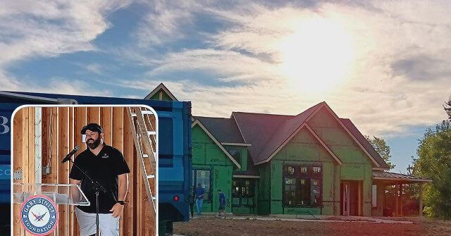 WATCH - 'It's Awesome': Wounded Veteran Receives Free Home