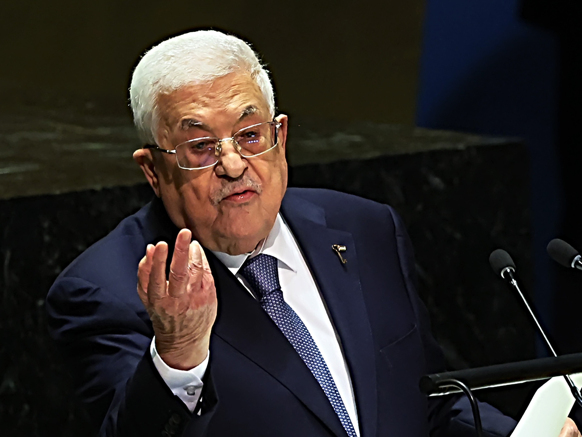 Palestinian Leader Abbas Rails Against U.S., U.K. at U.N. for Allowing Israel's Existence - Vimarsana News