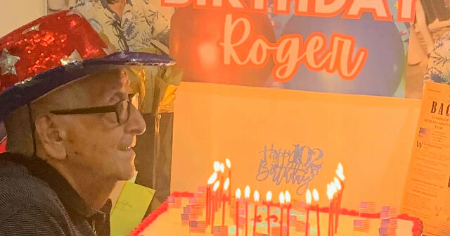 WATCH — 'You Make Us Smile!': Man Who Thrives on Laughter Turns 102