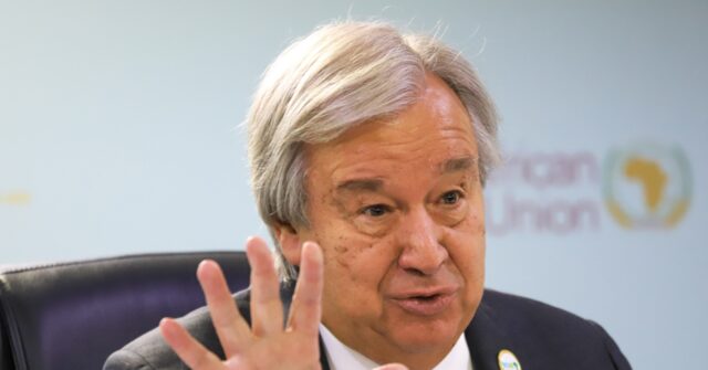 Doomsayer U.N. Chief Guterres Warns ‘Climate Breakdown Has Begun’