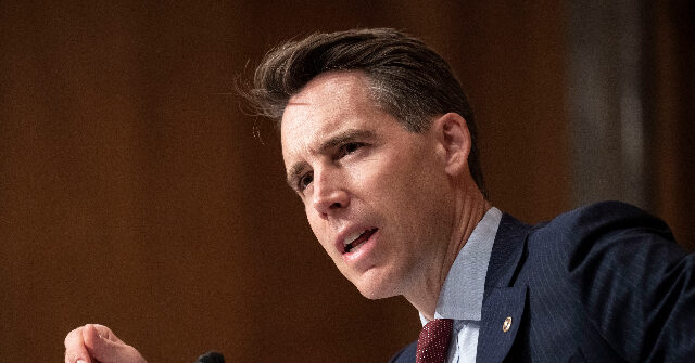 Hawley: ‘No Justification’ for Biden $100 Million in Aid to Gaza