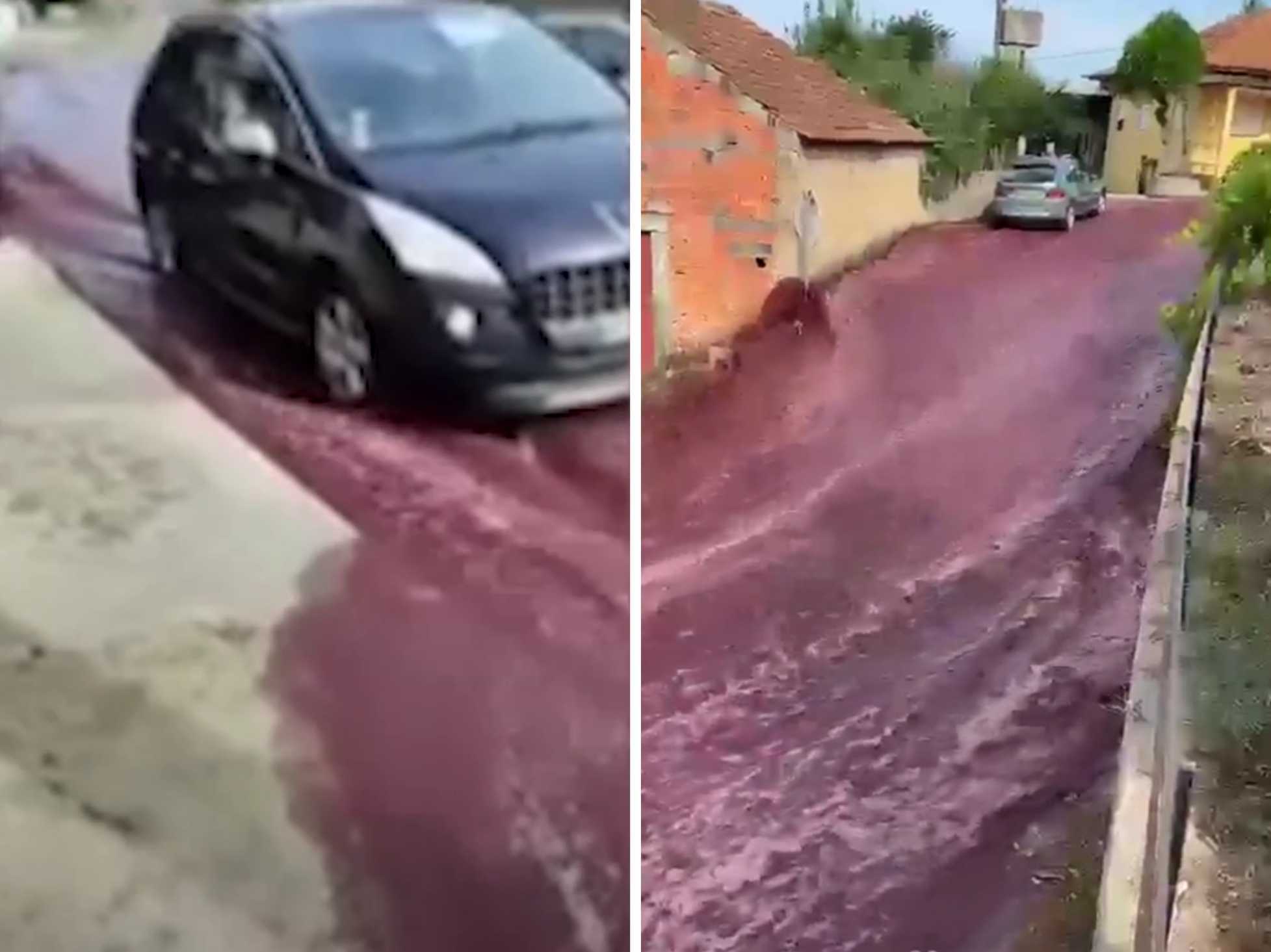 Town Flooded with Wine After Tanks Explode - Vimarsana News