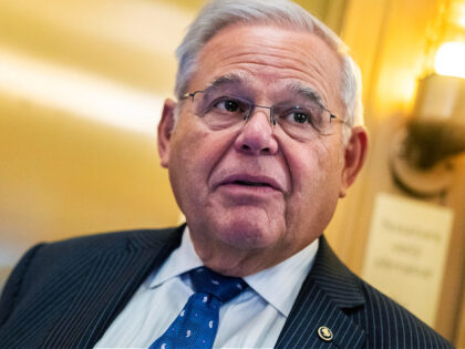 UNITED STATES - SEPTEMBER 12: Sen. Bob Menendez, D-N.J., is seen in the U.S. Capitol on Tuesday, September 12, 2023. (Tom Williams/CQ-Roll Call, Inc via Getty Images)