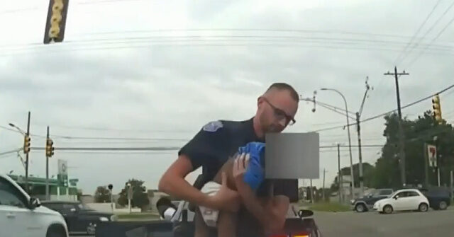 Michigan Police Officer Saves Baby's Life During Traffic Stop