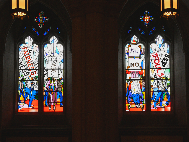 See Washington National Cathedral's New Racial Justice-Themed Stained-Glass  Windows, Smart News