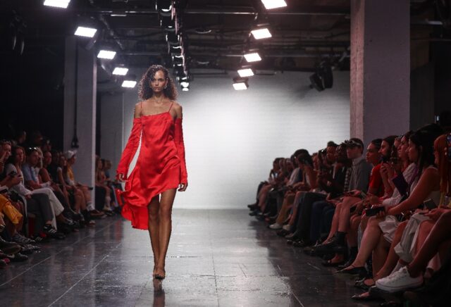 AiDA was just one of the AidLab projects being showcased ahead of London Fashion Week, whi