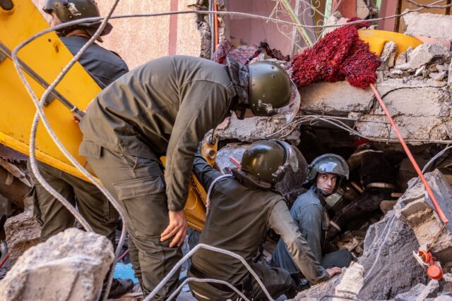 The High Atlas village of Moulay Brahim was one of the hardest hit by the earthquake